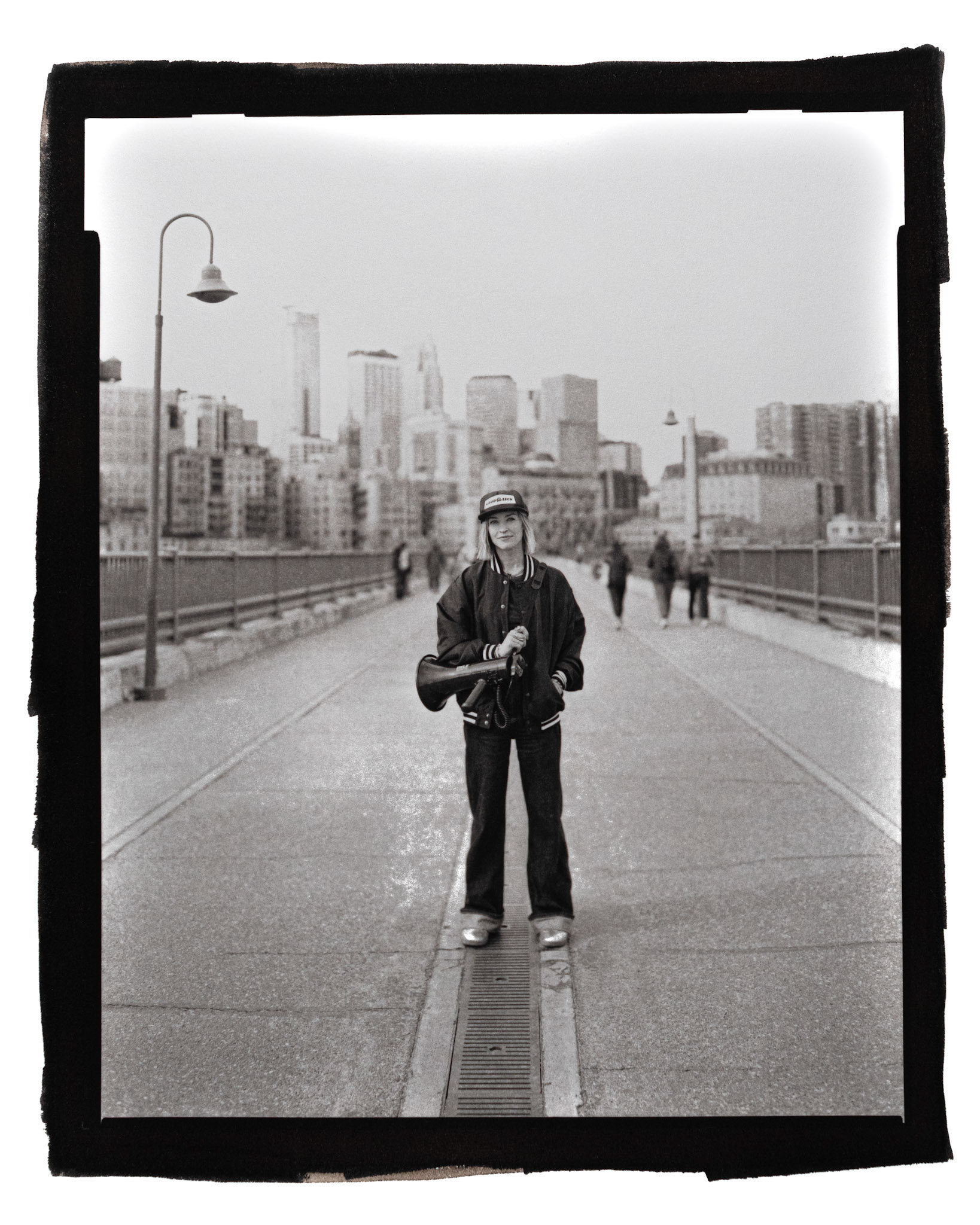 On the Sixth Anniversary of George Floyd's Murder. 11x14 Selenium Toned Silver Gelatin Print.