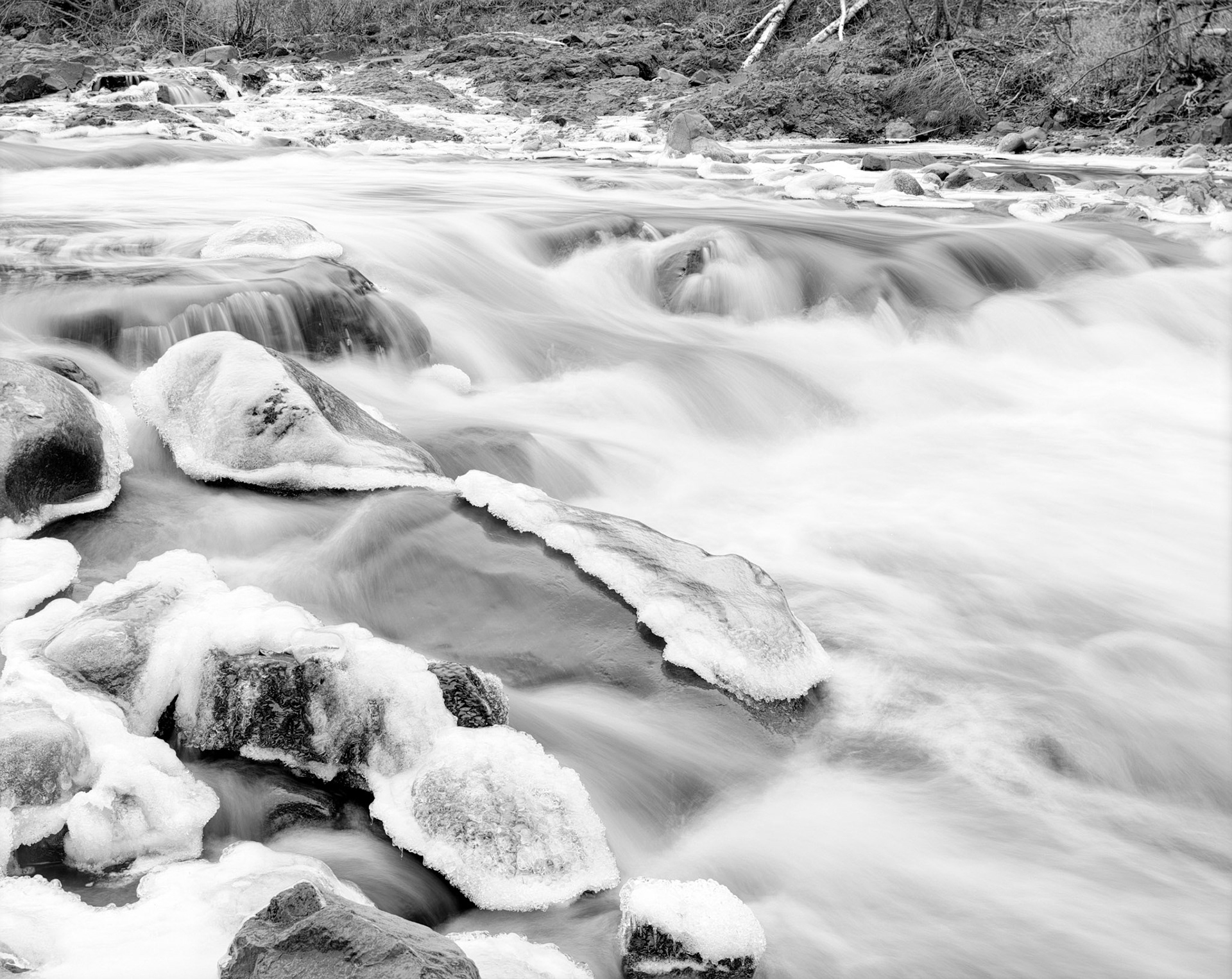 Baptism River, North Shore of Lake Superior, 2024.