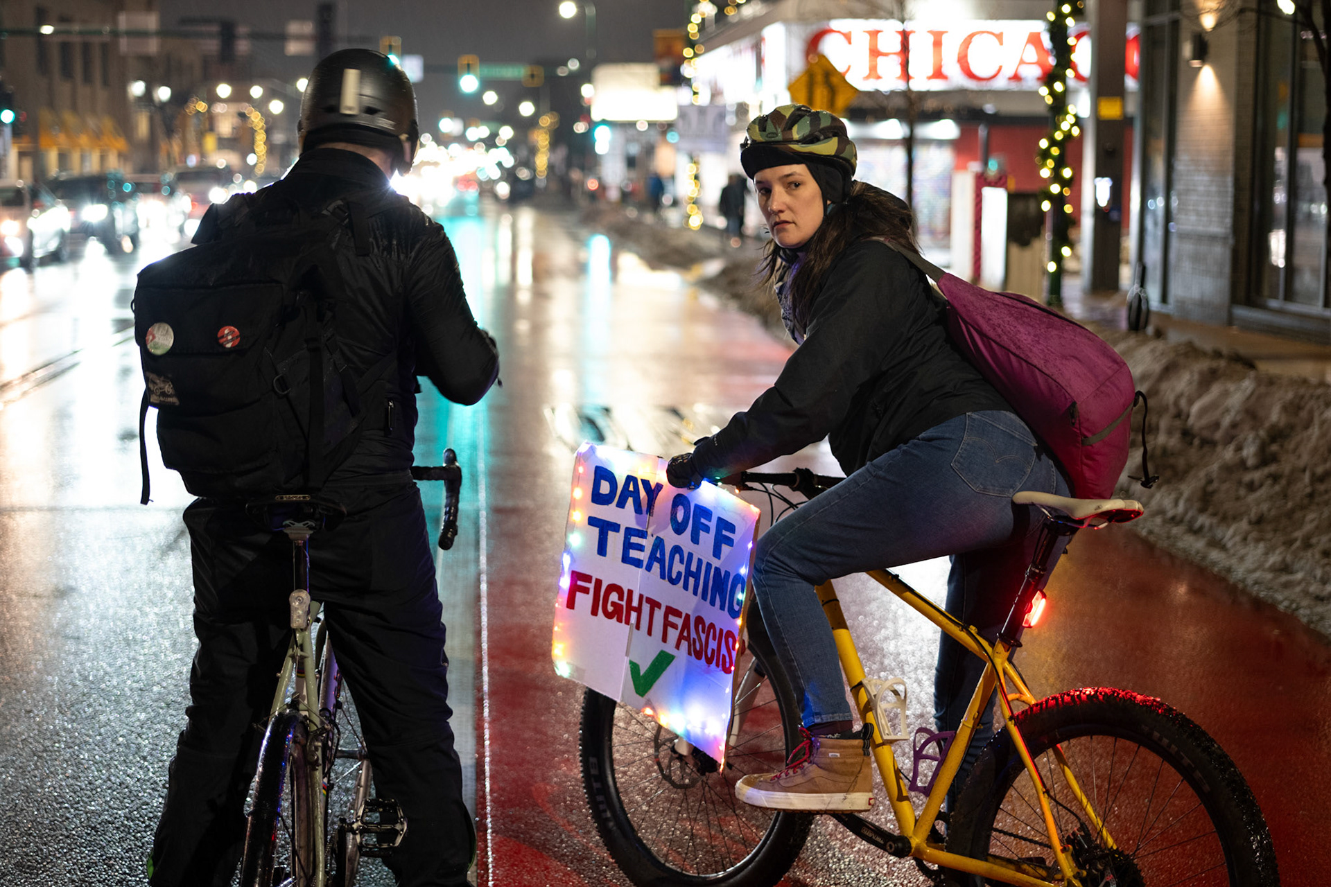 South Minneapolis the day after Renee Good was murdered, January 2026