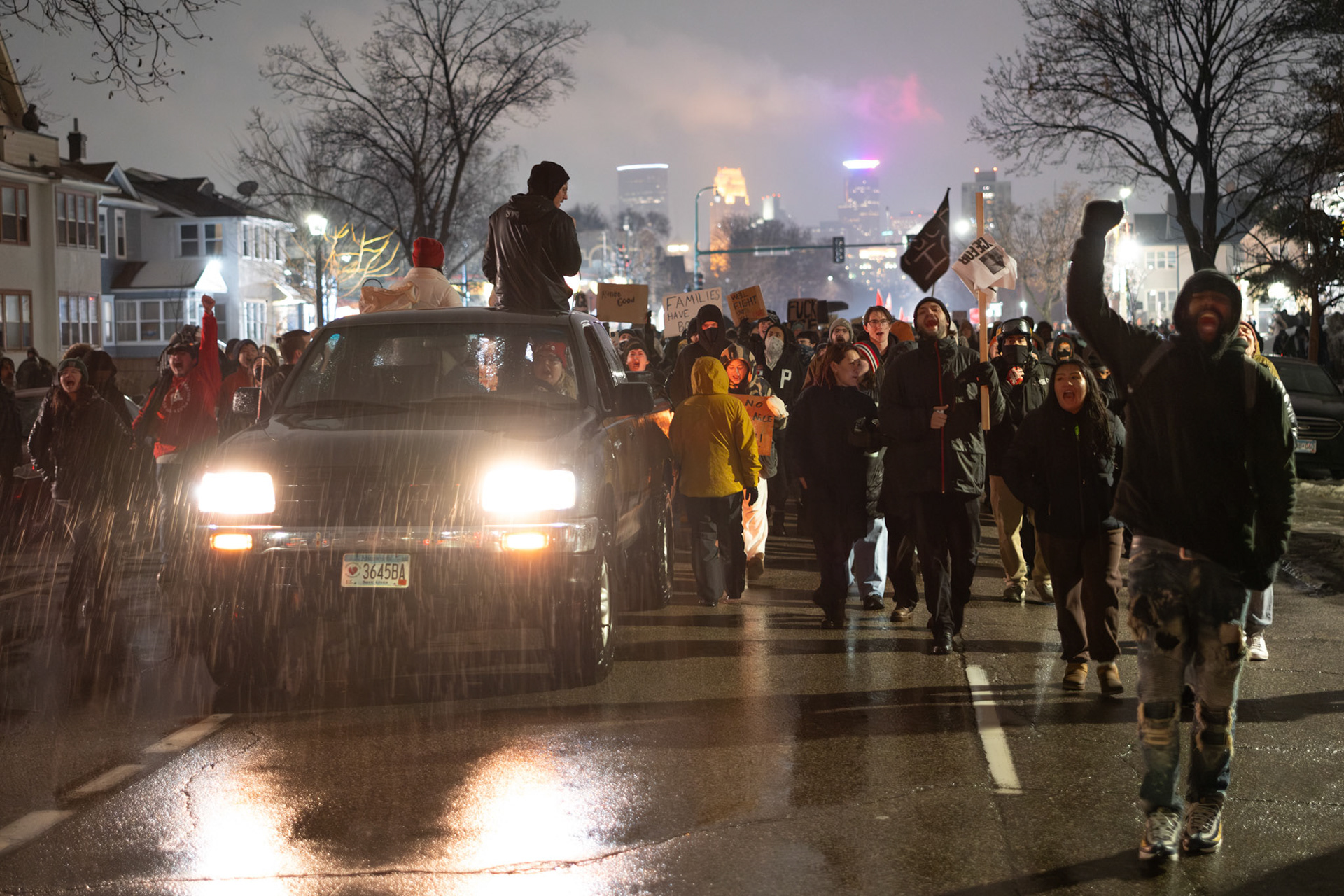 South Minneapolis the day after Renee Good was murdered, January 2026
