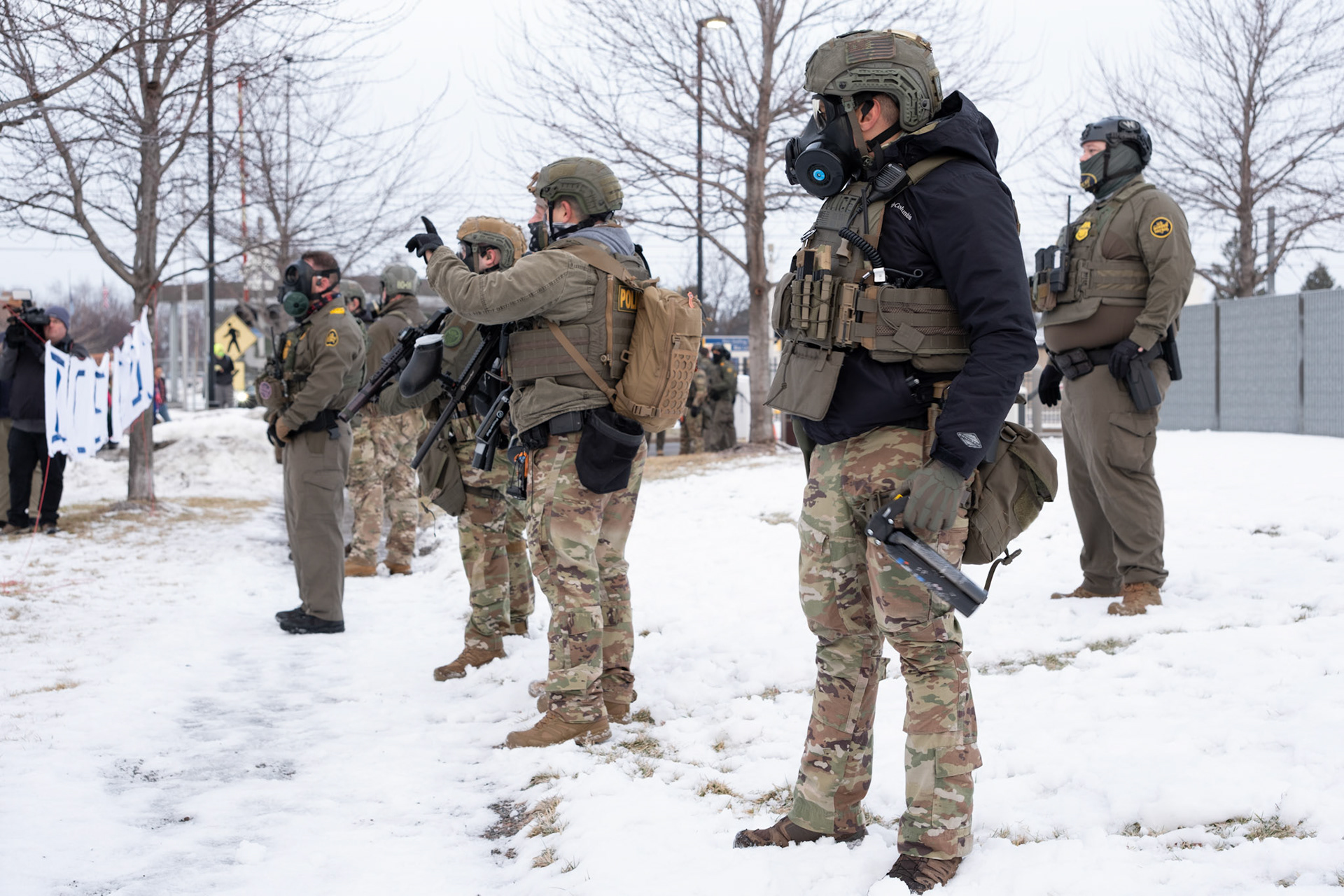 Whipple Federal Building the day after Renee Good was murdered, January 2026