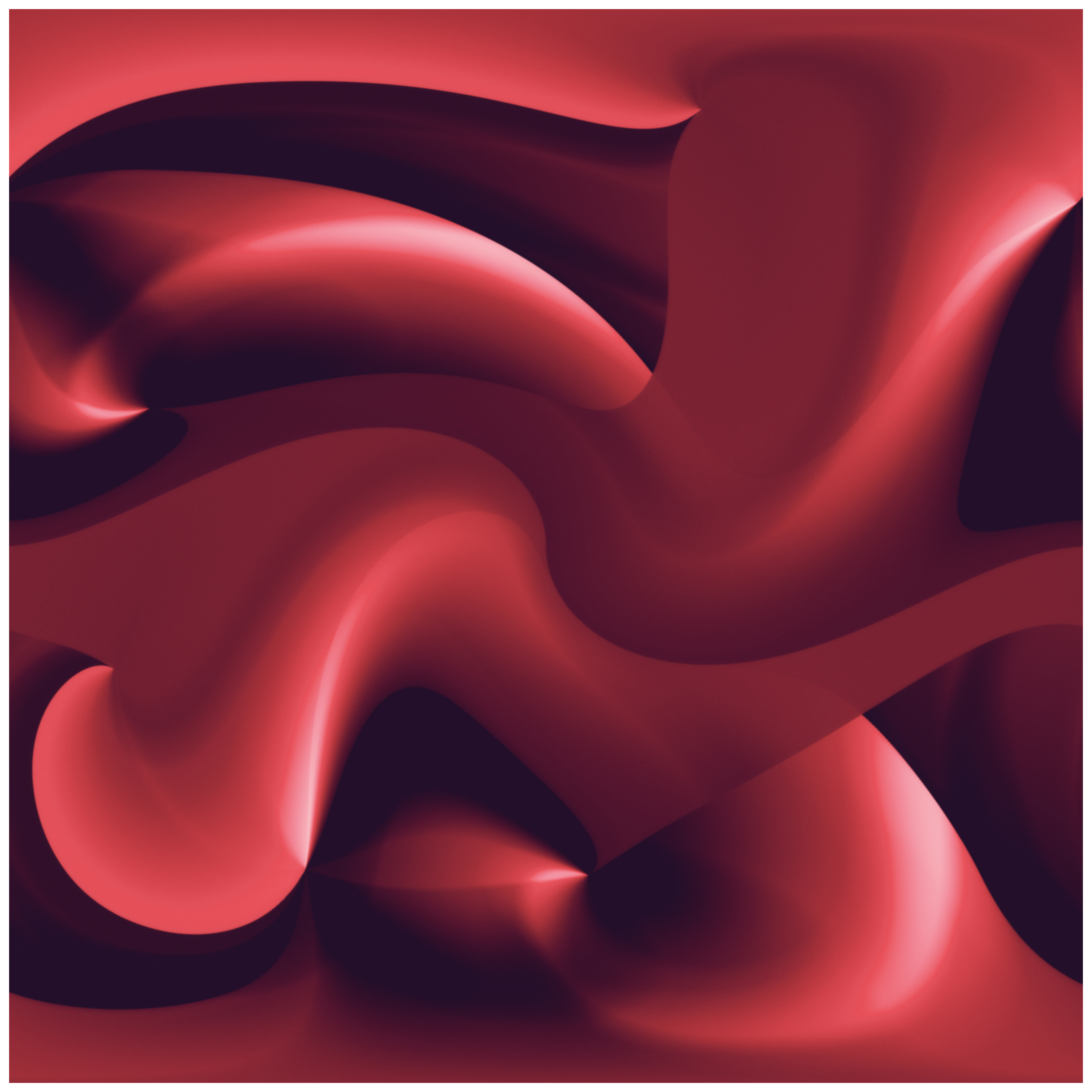 Red Curvilinear Forms (2023)
