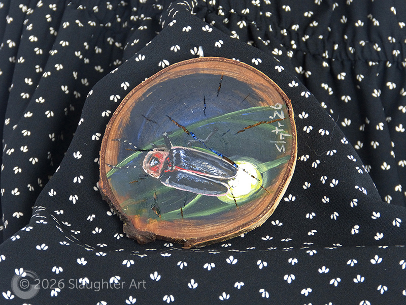 Firefly About 3"x3" - $35
