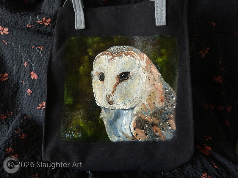  Barn Owl  About 12"x12" - $150