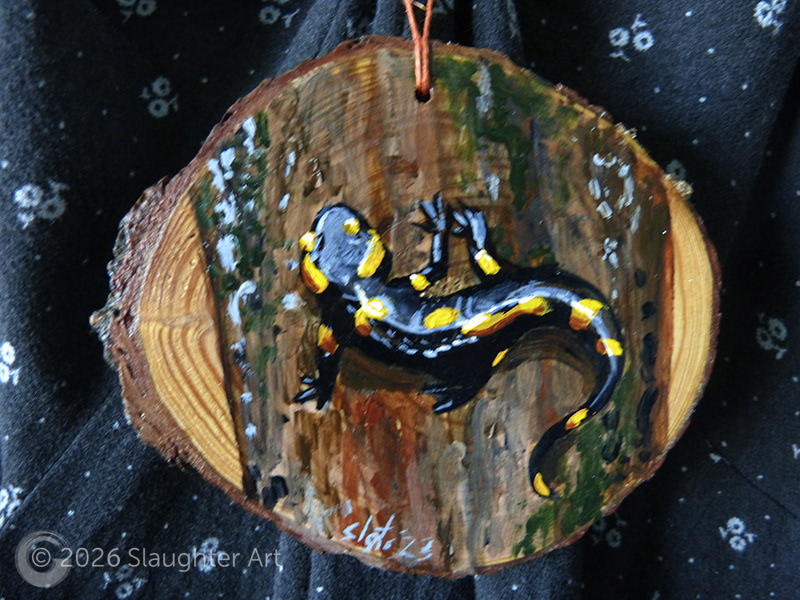 Salamander About 3"x3" - $35