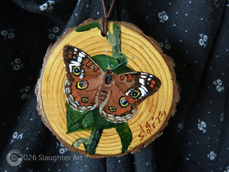  Common Buckeye Moth About 3"x3" - $35