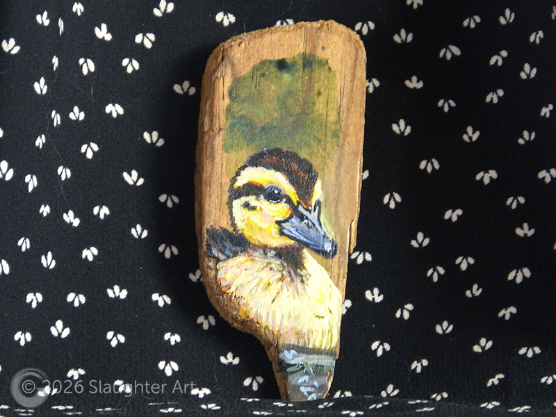 Duckling About 1"x3" - $35