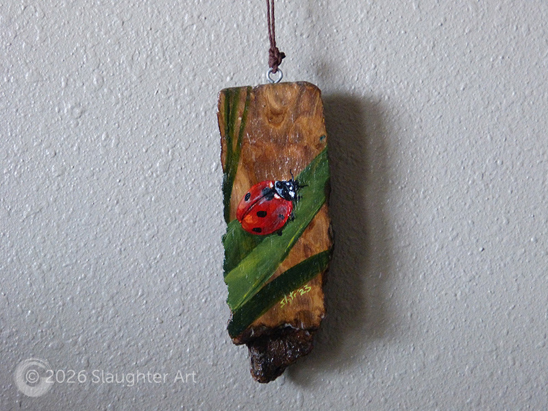  Ladybug About 2.5"x4" - $50