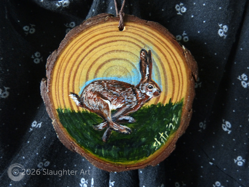 Rabbit About 3"x3" - $35