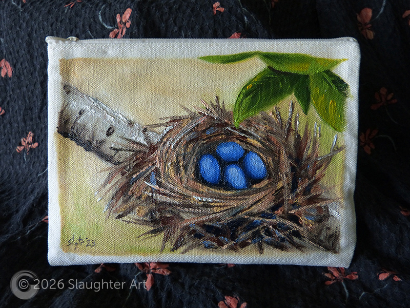  Robin Nest About 6"x4" - $100