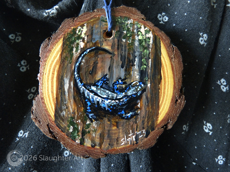Salamander About 3"x3" - $35