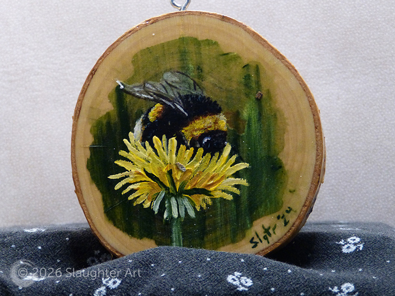 Bumblebee About 3"x3" - $35