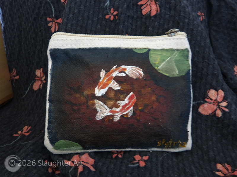  Koi About 4"x3" - $75
