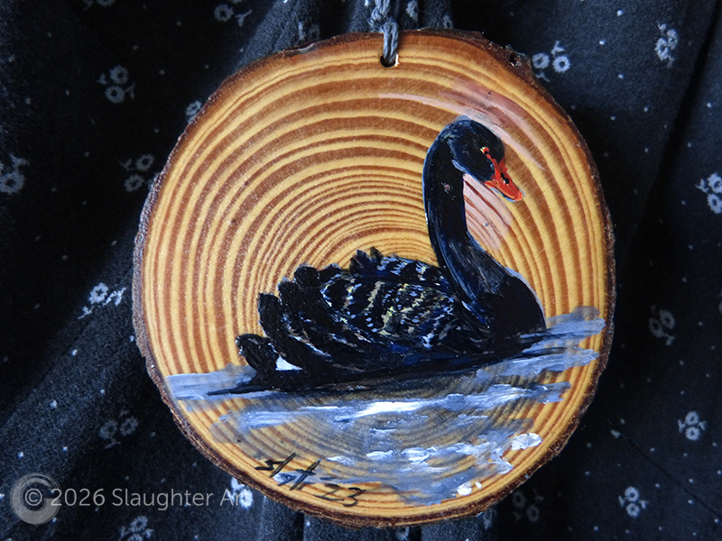  Swan About 3"x3" - $35
