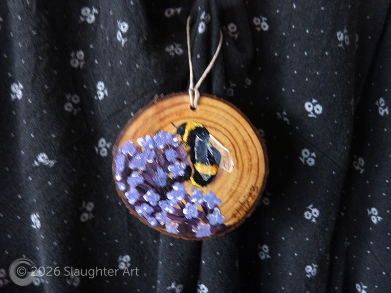 Bumblebee About 3"x3" - $35