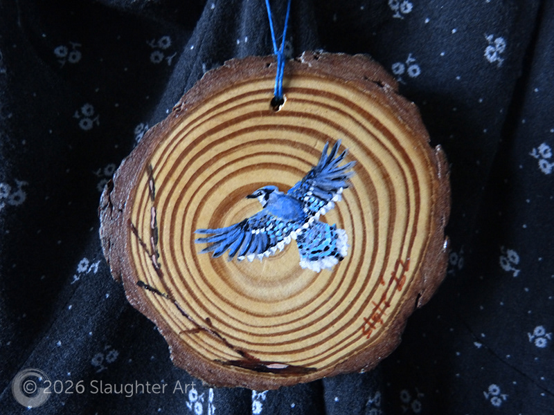  Blue Jay About 3"x3" - $35