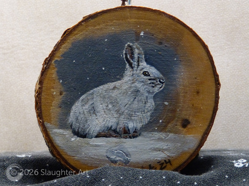 Rabbit About 3"x3" - $35