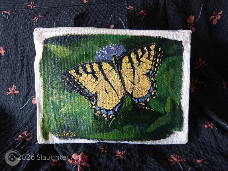  Tiger Swallowtail Butterfly About 6"x4" - $100