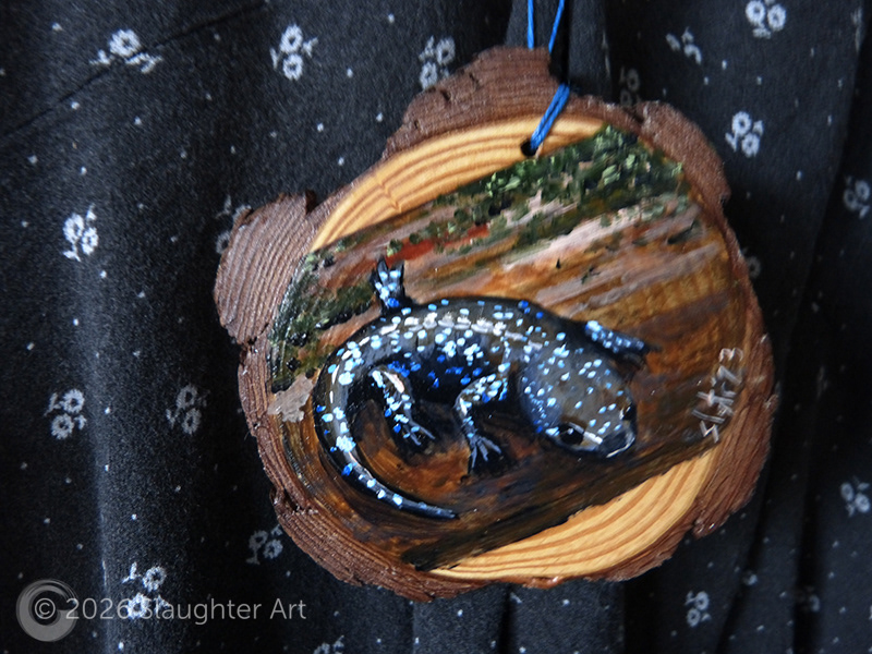 Salamander About 3"x3" - $35