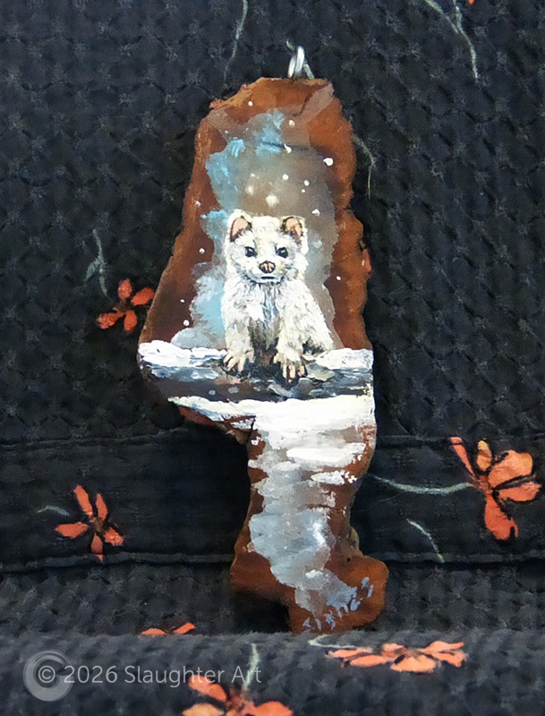  Ermine About 1"x4" - $35