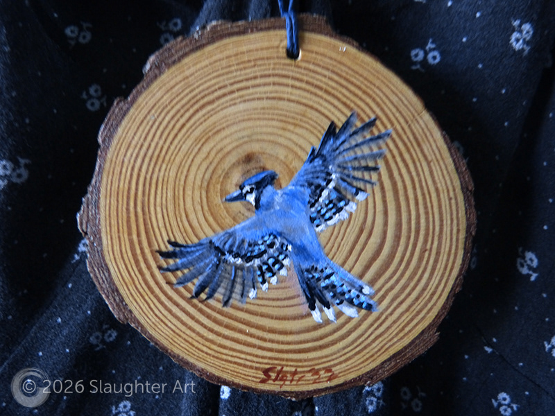  Blue Jay About 3"x3" - $35
