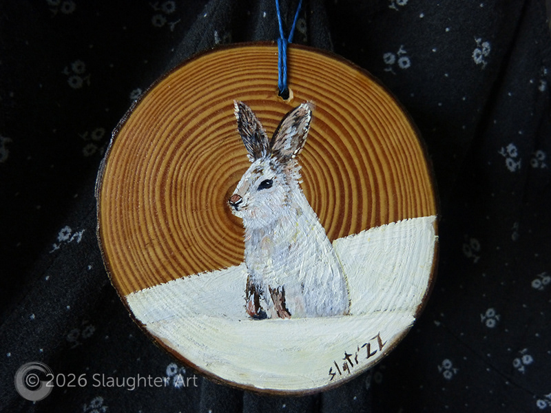 Rabbit About 3"x3" - $35