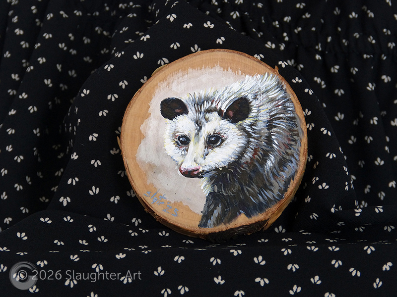 Possum About 3"x3" - $35