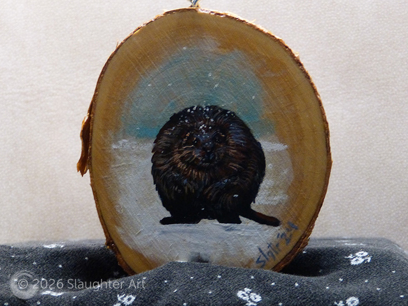  Beaver About 3"x3" - $35