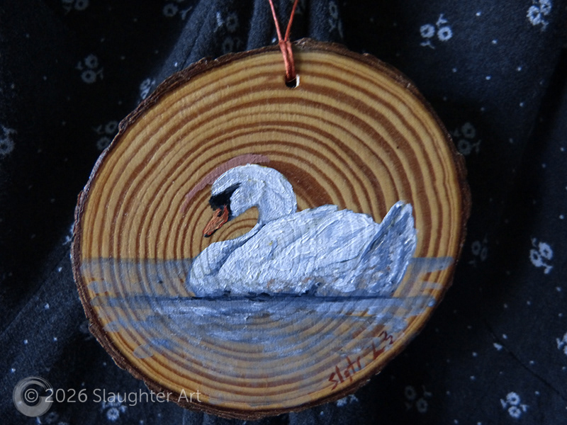  Swan About 3"x3" - $35