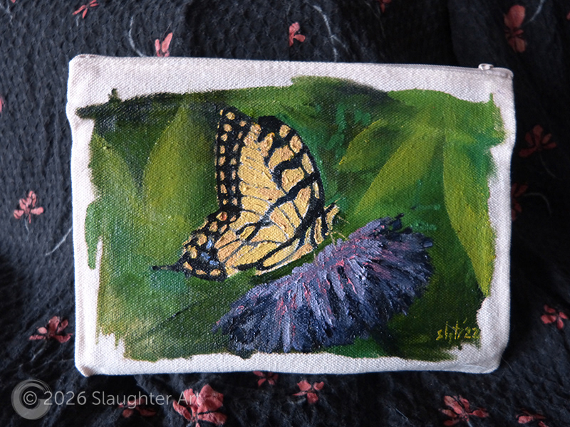  Tiger Swallowtail Butterfly About 6"x4" - $100