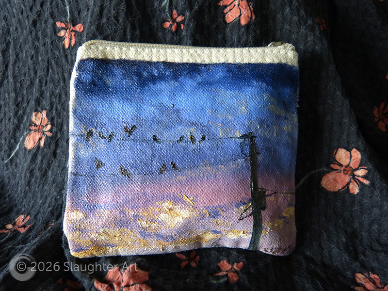 Power Lines About 4"x3" - $75