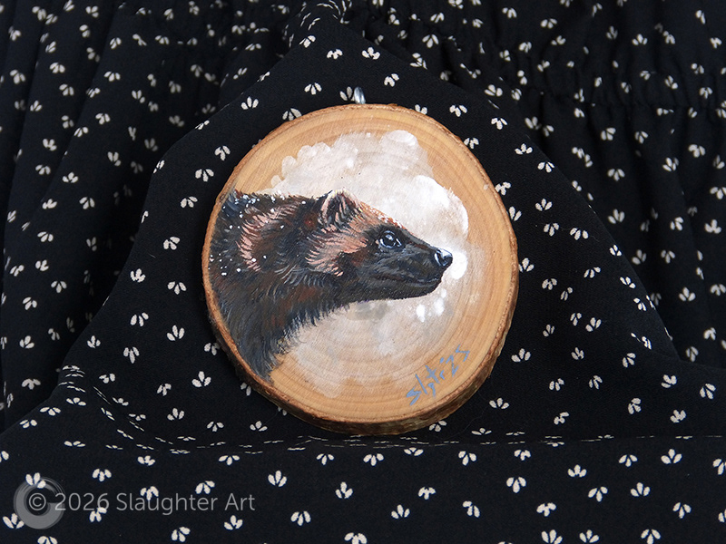 Wolverine, About 3"x3" - $35