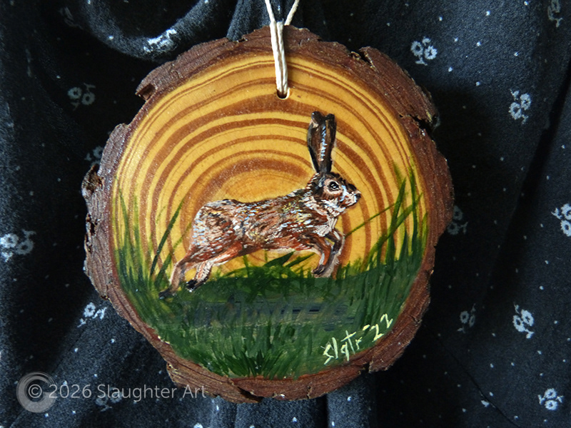 Rabbit About 3"x3" - $35
