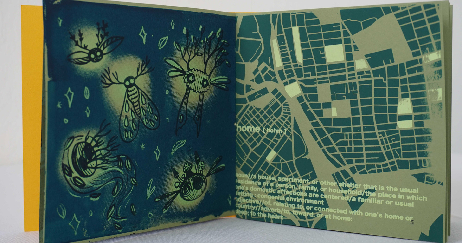 Camilla Watson (left) and Areez Khan (right) - screenprints