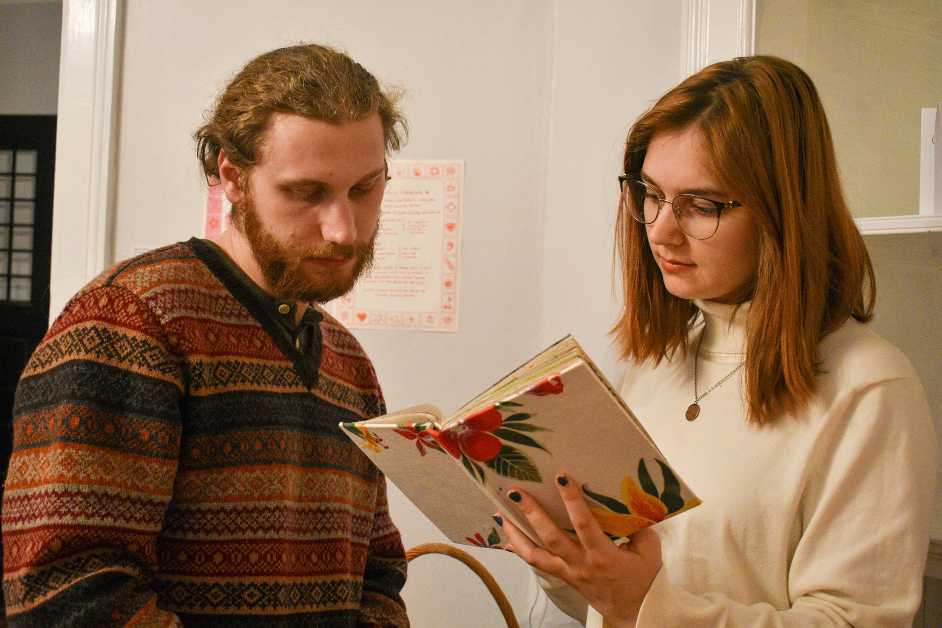 attendees explore Ivana Primero's book "Laddy Dong Degs" - photo by Jamie Potter