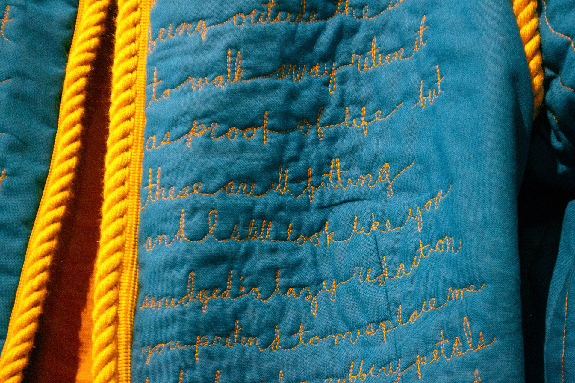 detail of Book Body no.6: Like Unseen Ocean