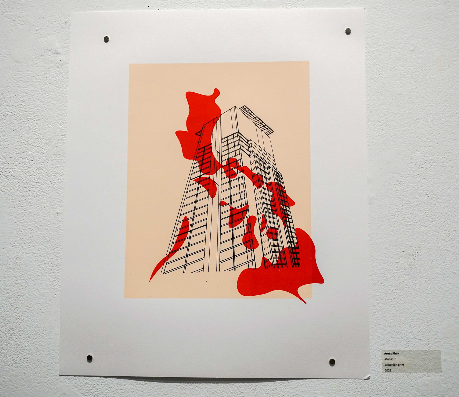 screenprint by Areez Khan