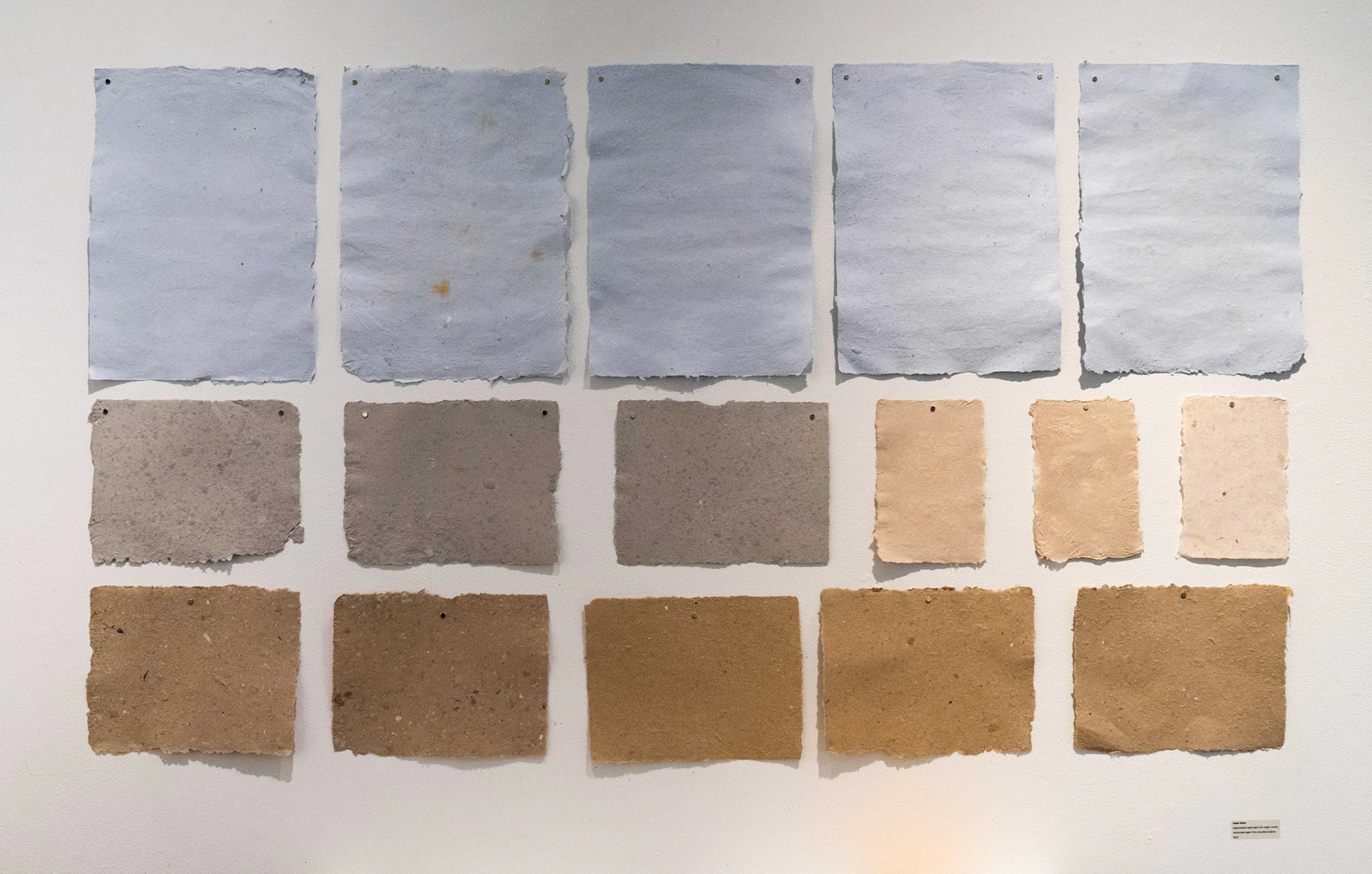 handmade paper by Jaden Bleier