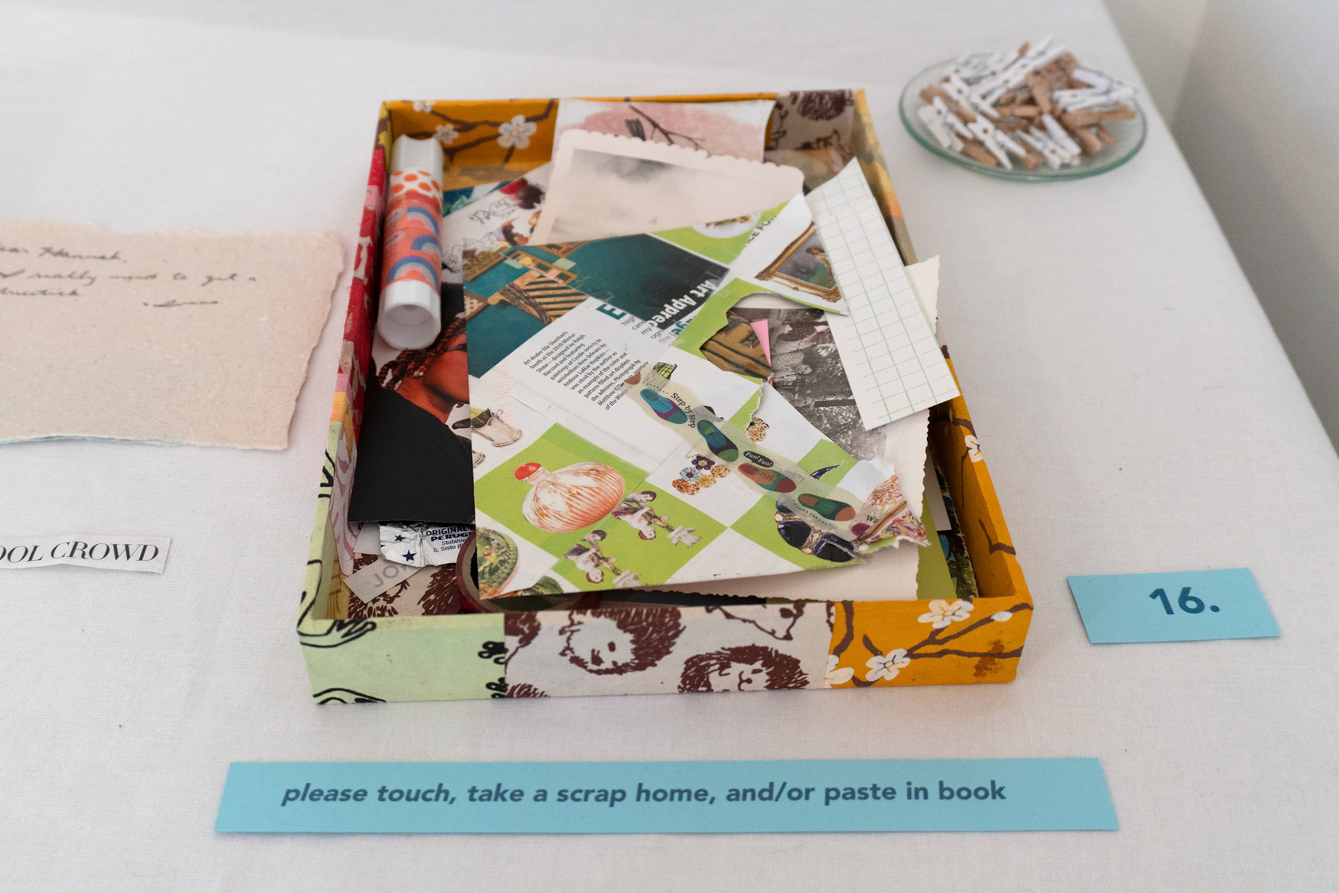 "loose memories" collaboration between Ivana Primero and Hannah Bashkow