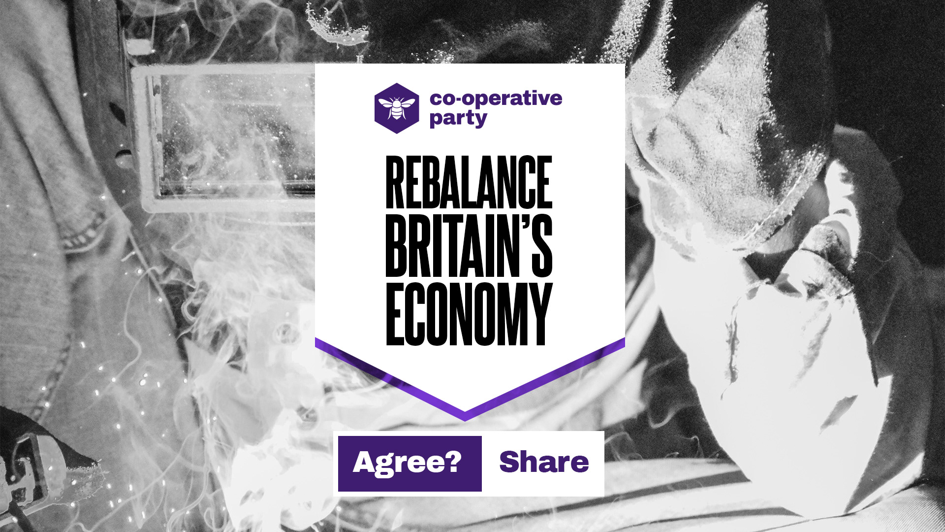 Shareable graphics for 2019 election campaign