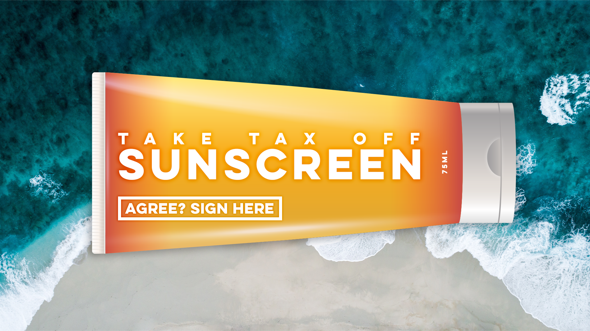 Sharer graphics for campaign landing pages