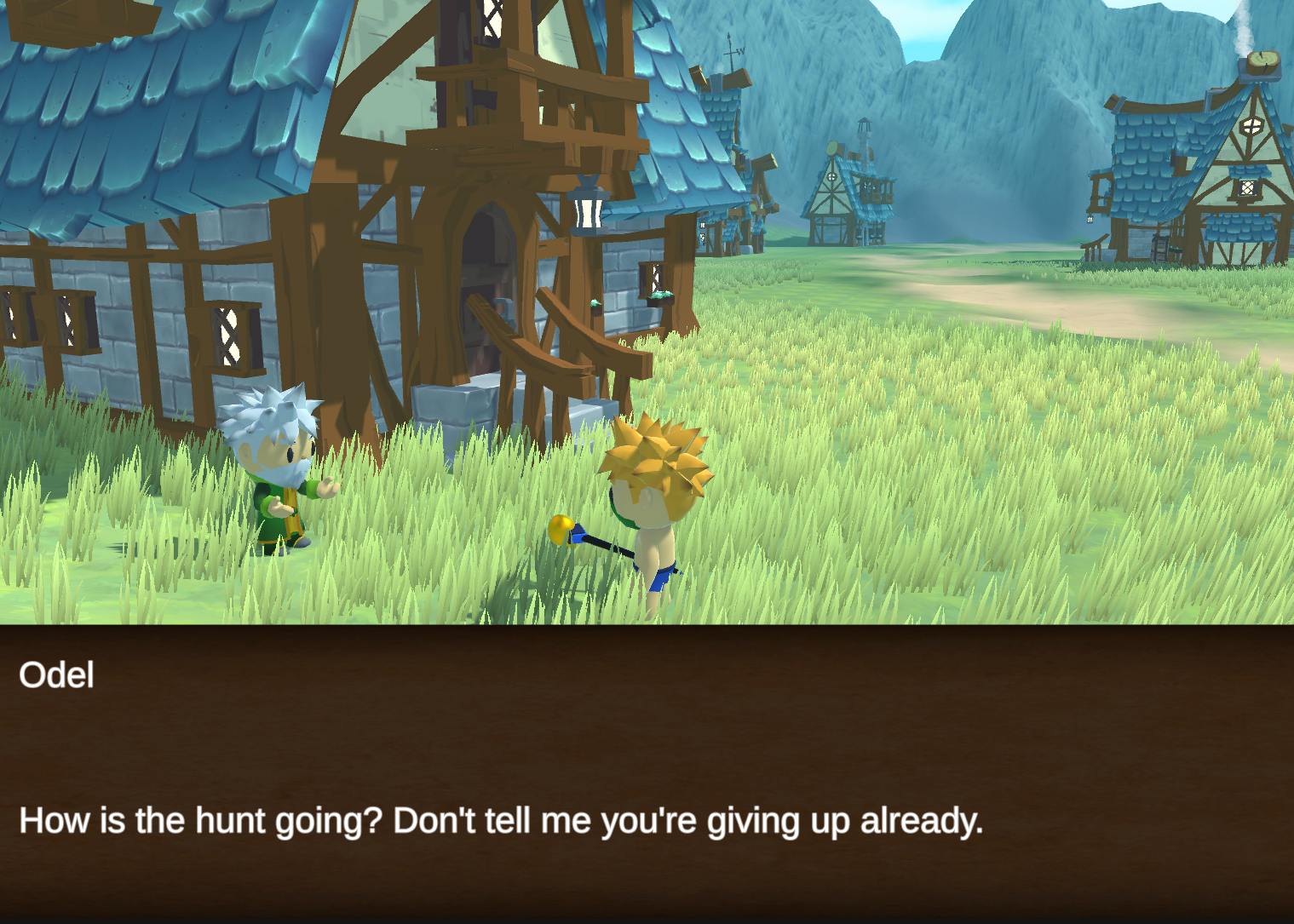 "Quest 2: Hunting Seaon" dialogues