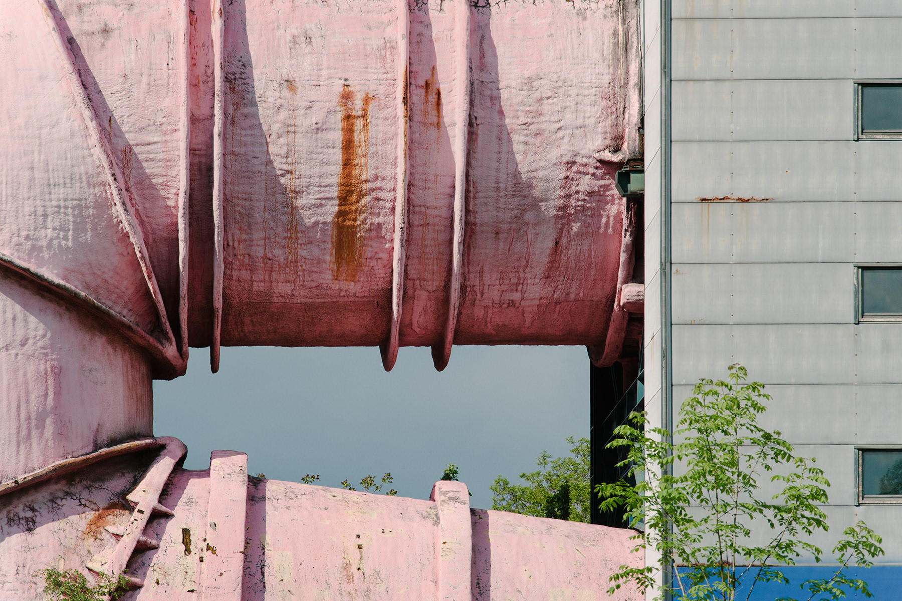 Rosa Roehre der Versuchsanstalt für Wasserbau und Schiffbau in Müller-Breslau-Strasse, Berlin