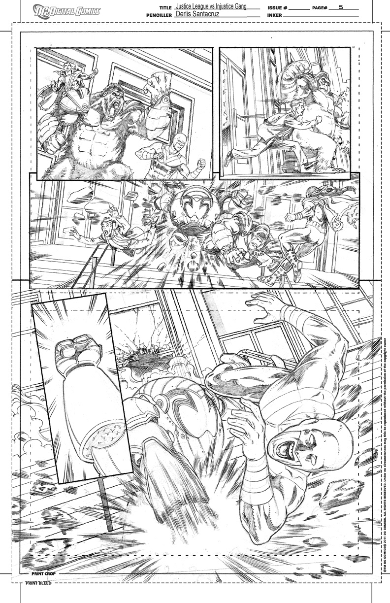 Derlis S. Benitez line art on DC's Batman: Derlis S. Benitez line art on DC Comics' Batman: A Case of Truth or Dare