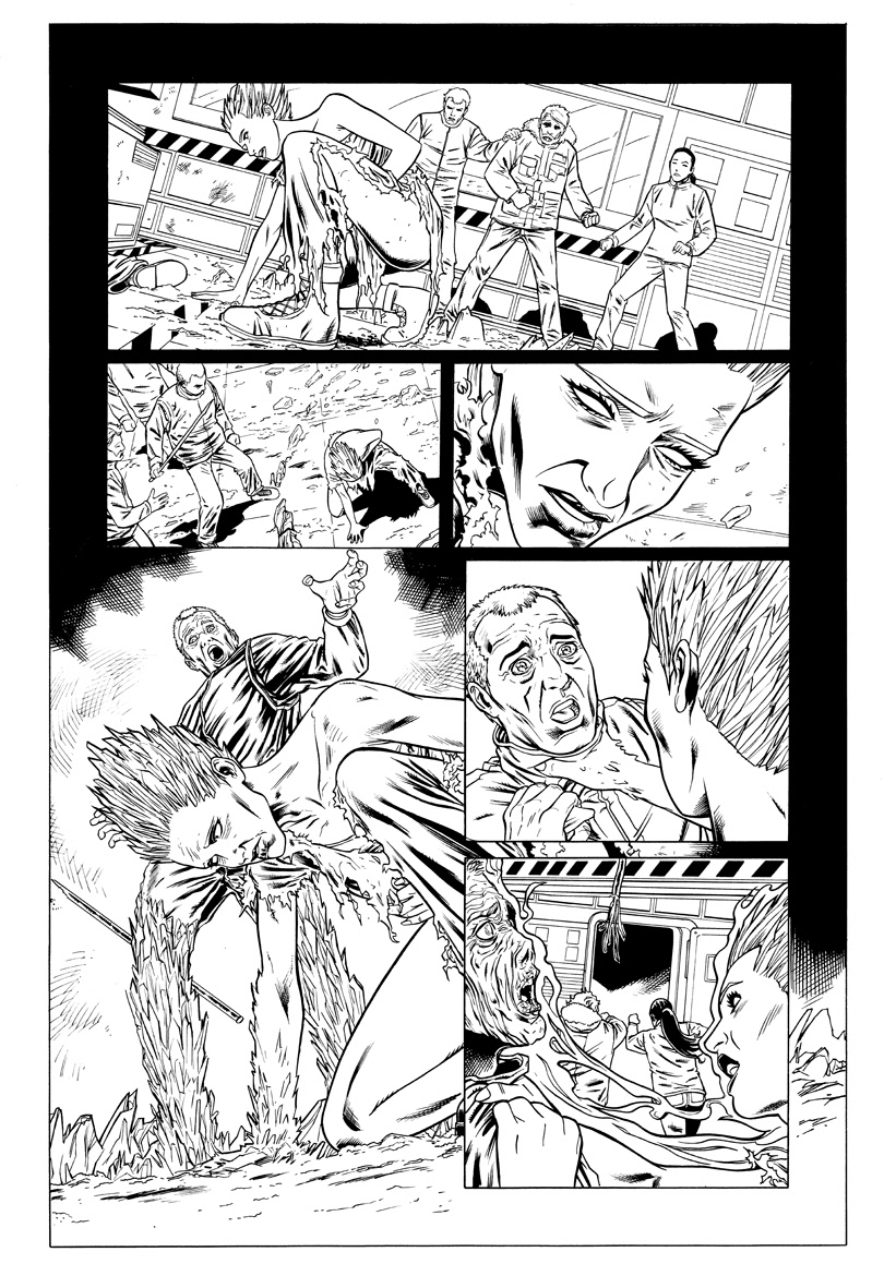 Derlis S. Benitez line art on DC's Batman: Derlis S. Benitez line art on DC Comics' Justice League of America Vol. 3