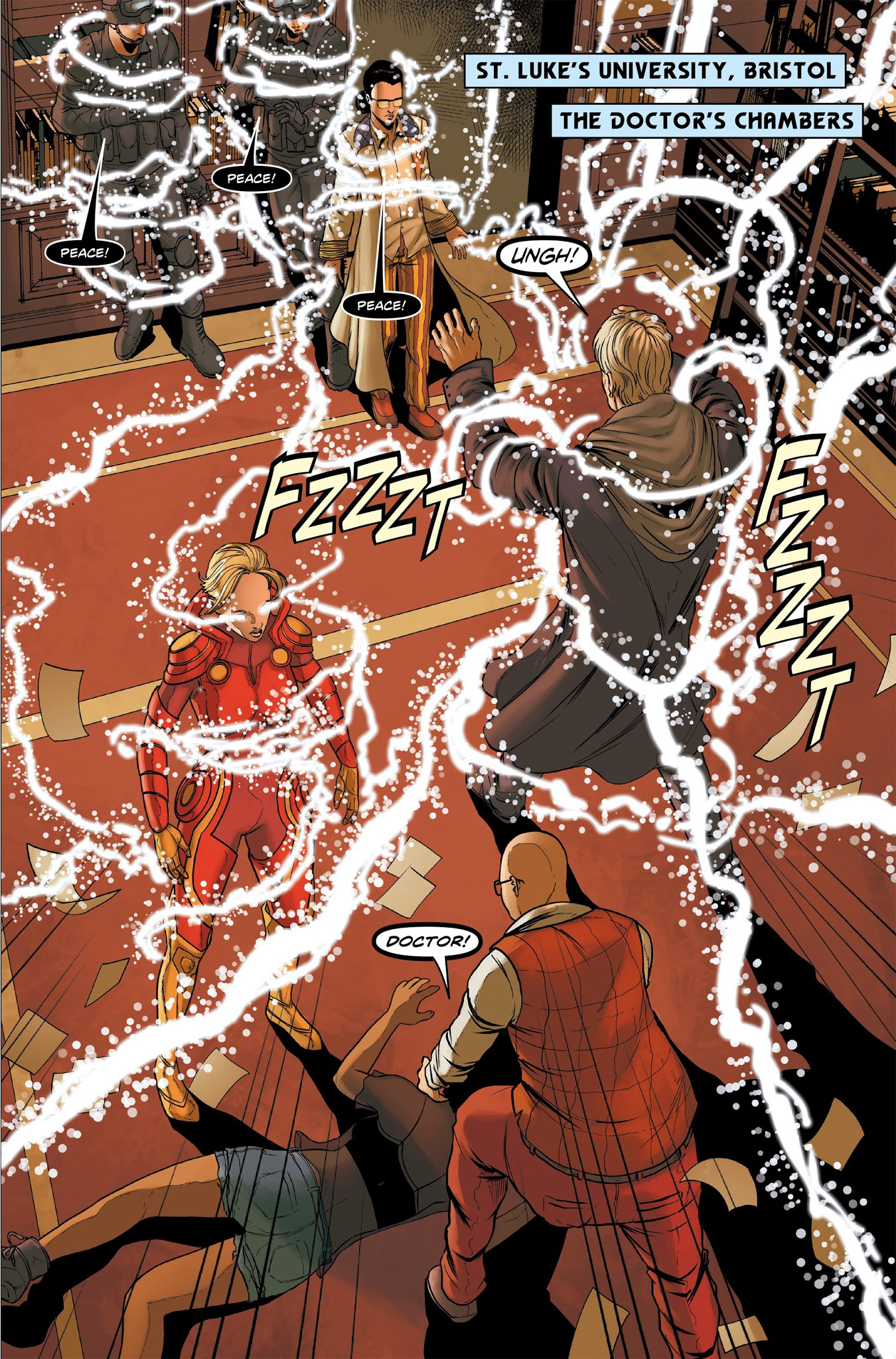 Titan Comics' Dr Who: The Twelth Doctor - lines by Marcello