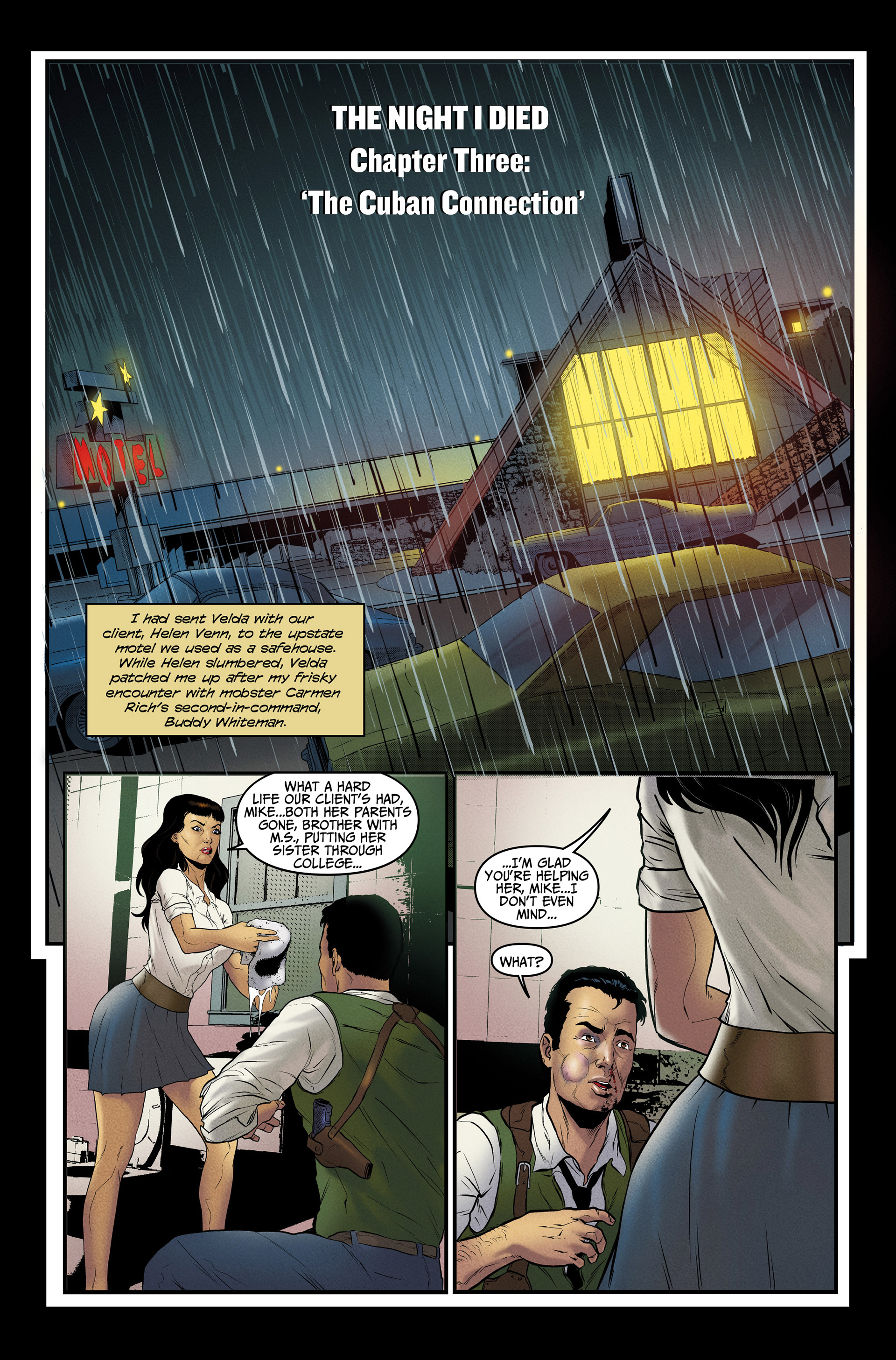 Mike Spillane's Mike Spillane's Mike Hammer- Line by Marcello Hammer