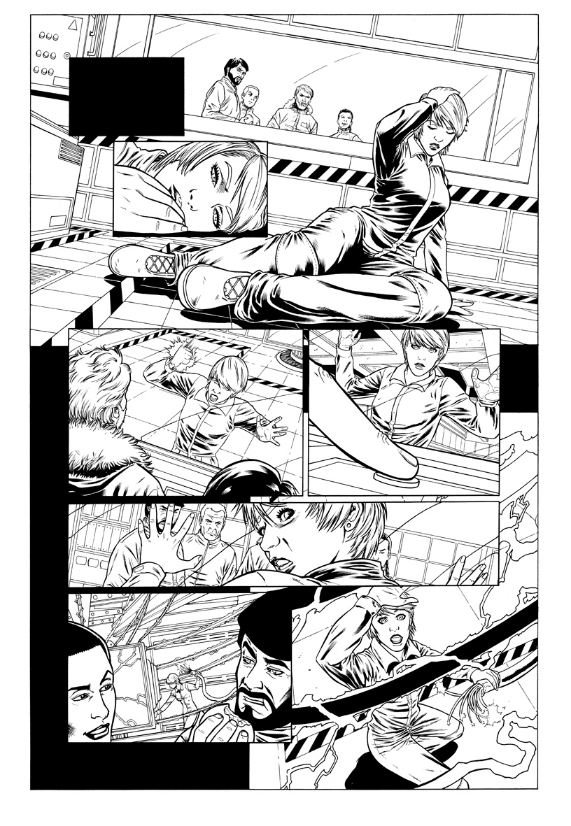 Derlis S. Benitez line art on DC's Batman: Derlis S. Benitez line art on DC Comics' Justice League of America Vol. 3