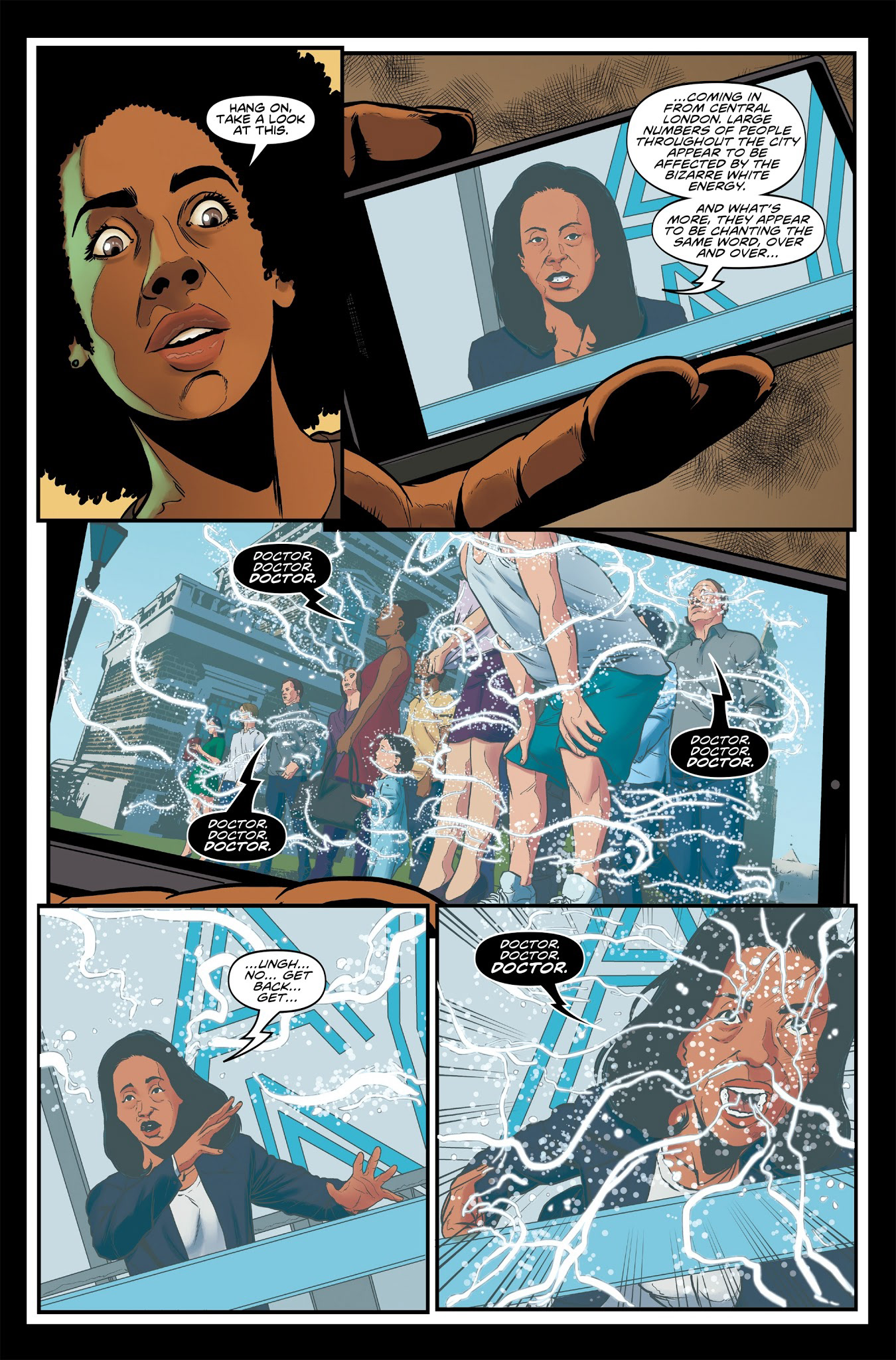 Titan Comics' Dr Who: The Twelth Doctor - lines by Marcello