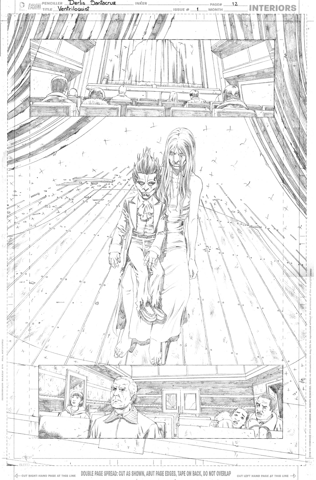 Derlis S. Benitez line art on DC's Batman: Derlis S. Benitez line art on DC Comics' Batman: The Dark Knight